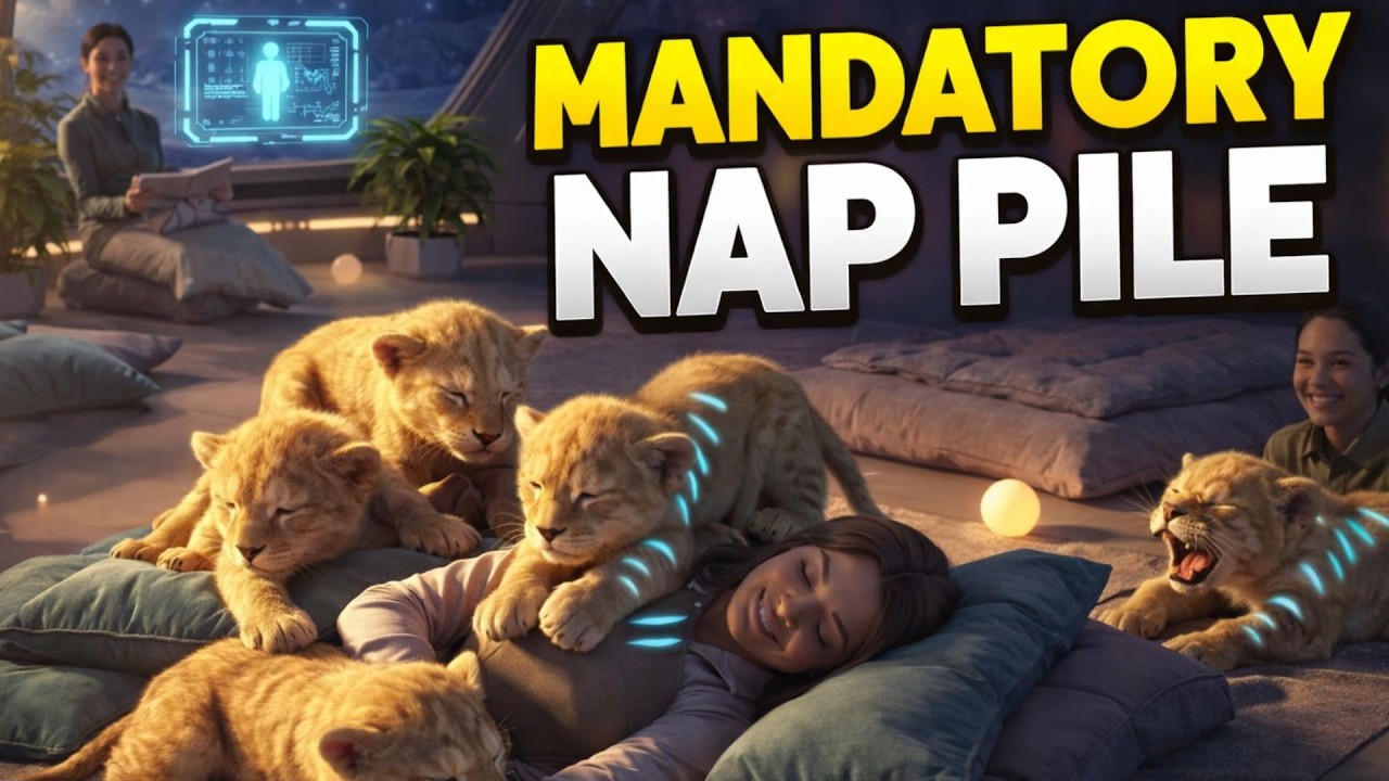 Midday Chaos Ended Overnight… Predator Cubs Invented a “MANDATORY NAP PILE” | HFY Sci-Fi | HFY Story