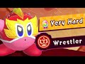 Kirby Fighters 2 - Single-Handed Mode: Wrestler Ability - All Difficulties (Very Hard)