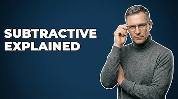 How Does Subtractive Color Start From A White Surface?