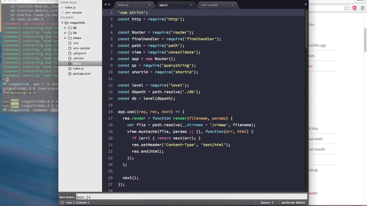 05 - http redirect và refactor lại để code dễ đọc hơn. (END)
