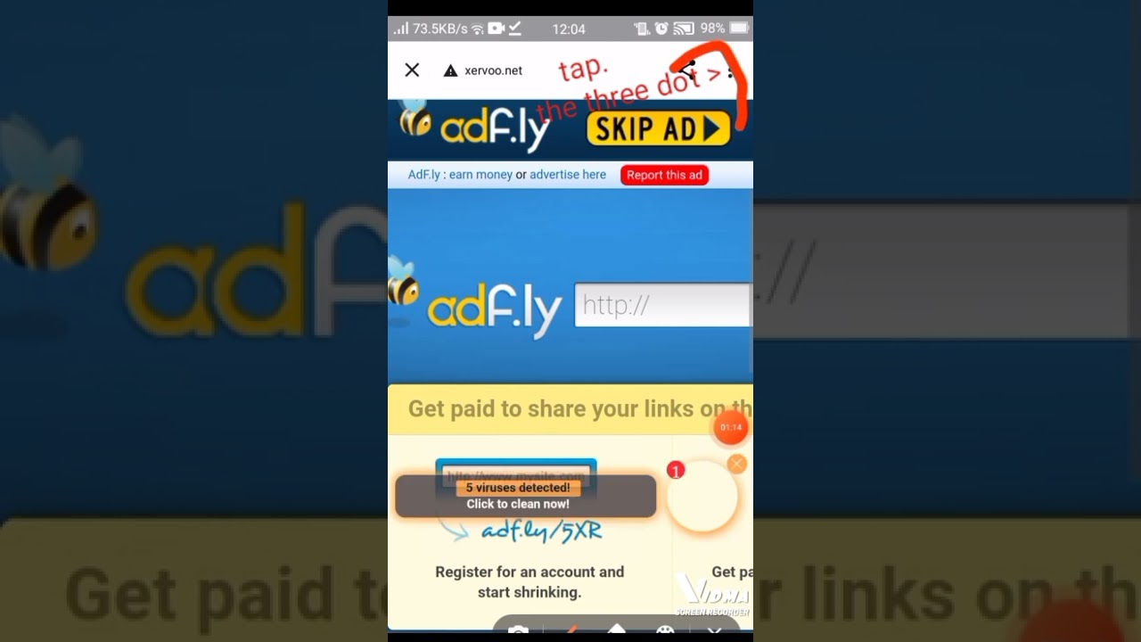 How to skip adfly