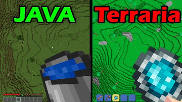 water bucket MLG as java vs terraria