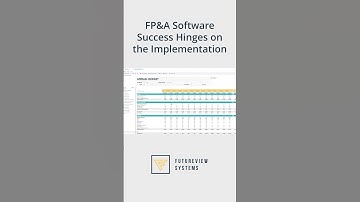 FP&A Software and finance tools require a thorough plan and implementation partner to succeed