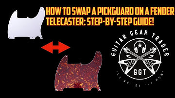 How to Swap a Pickguard on a Fender Telecaster: Step-by-Step Guide!