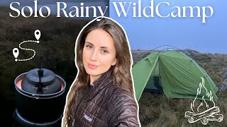 Alone in the Rain 🏕️ Wild Camping in Snowdonia