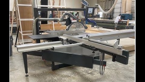 ALTENDORF ELMODRIVE Programmable Sliding Table Saw