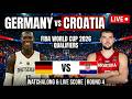 Germany vs Croatia LIVE 🔴 | World Cup 2026 Qualifiers Round 4 Watchalong &amp; Live Score
