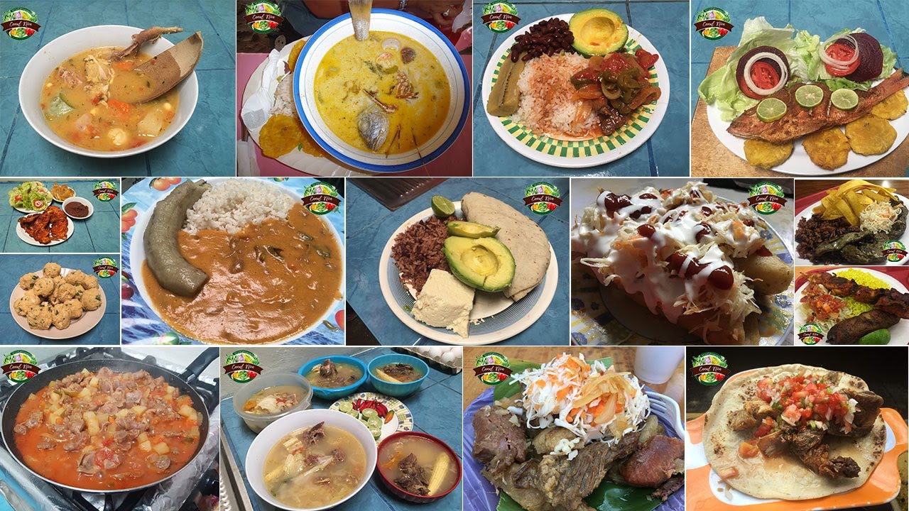 Las 10 Recetas de comidas Tipicas Nicaraguenses - YouTube