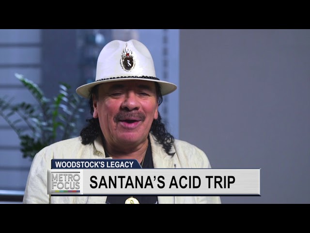 Carlos Santana recalls 1969 Woodstock show, being high due to Jerry Garcia:  'Am I going to be able to play?