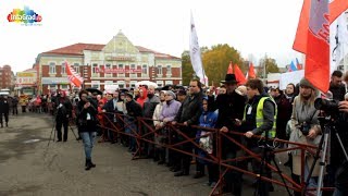 Эколог Климов рассказал о Неноксе на митинге в Соломбале