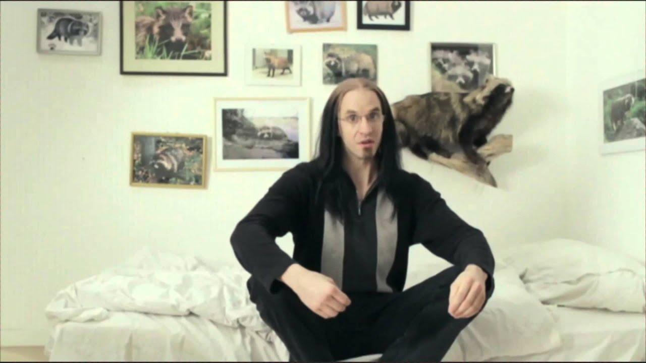 Mardrömsscenario: mårdhundsfamilj