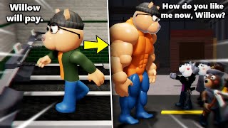 Roblox Piggy Pony Turns Muscular Extreme Safe Place