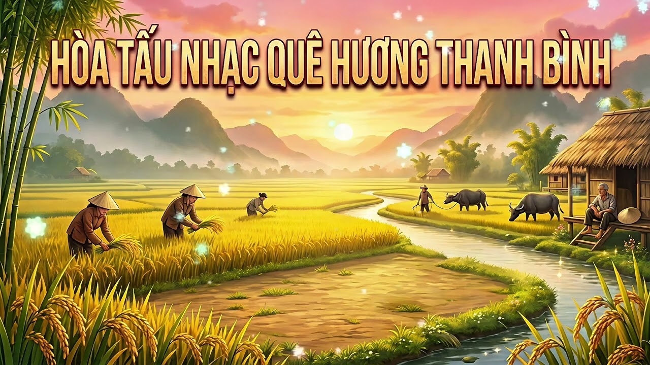 Nhạc Thư Giãn Không Lời | Giai Điệu Quê Hương Nhẹ Nhàng