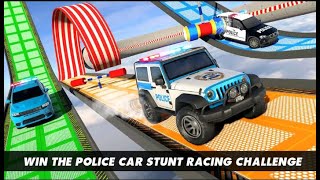 Police Prado Ramp Car Stunt Racing On Impossible Track | Car Simulator | Android Gameplay | MV Gamer screenshot 4