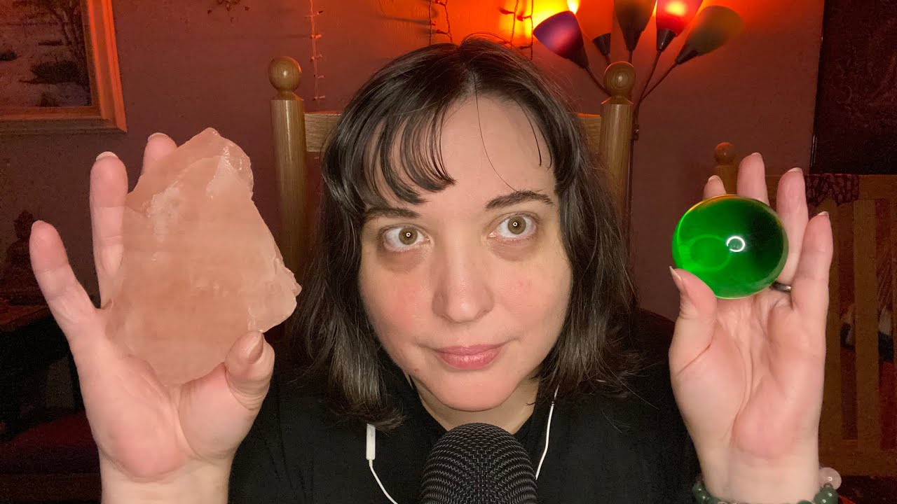ASMR Reiki 💖 Self Love Healing 🩷 Higher Heart Chakra 💚 Tapping Crystals ...