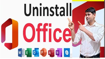 Uninstall MS office | How to Completely Uninstall and Remove Microsoft Office from Your Laptop PC