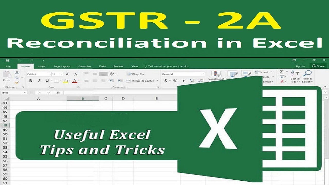 Gstr 2a Reconciliation In Excel Format Free Download
