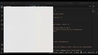 HOW TO WRITE A LETTER USING PYTHON BEGINNER IN PYTHON