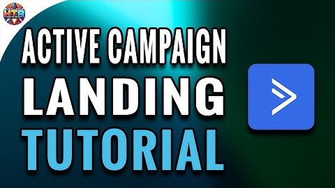 ActiveCampaign Landing Page Tutorial - Build High-Converting Pages with Ease