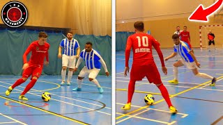 I Played in a PRO FUTSAL MATCH & I SCORED 4 GOALS! (Crazy Football Skills)