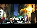 Virtual Havana, Cuba Nightlife Walking Tour (2018) - Bars, Clubs & Restaurants in Winter