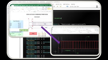Draw Beam in Autocad from Excel with VBA