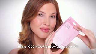 1000Hour Brow Lamination Kit Tutorial