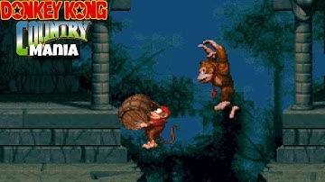 This Donkey Kong Rom hack is the best casual rom hack | Donkey Kong Country Mania [2]