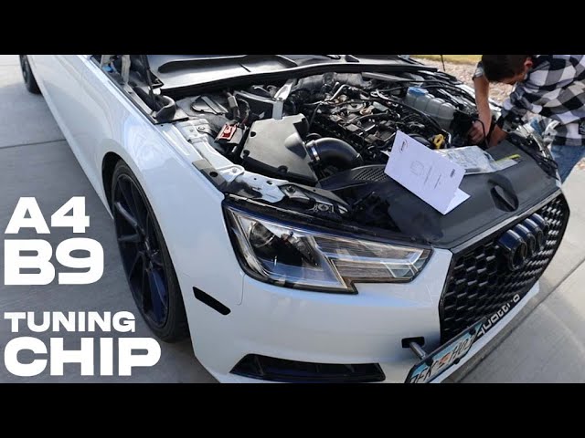 Installing a Tuning Chip on an Audi A4 B9 in 15 Minutes 