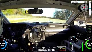 Road Atlanta Mustang GT - MVP Tracktime Session 1 11-19-17