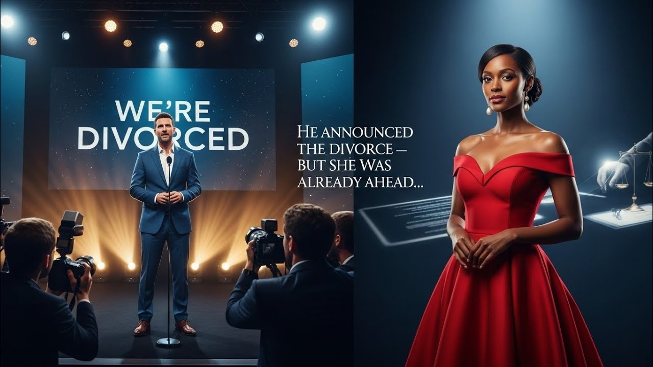 Он объявил об их разводе на сцене — но ее спокойная улыбка была лишь началом шокирующего поворота...