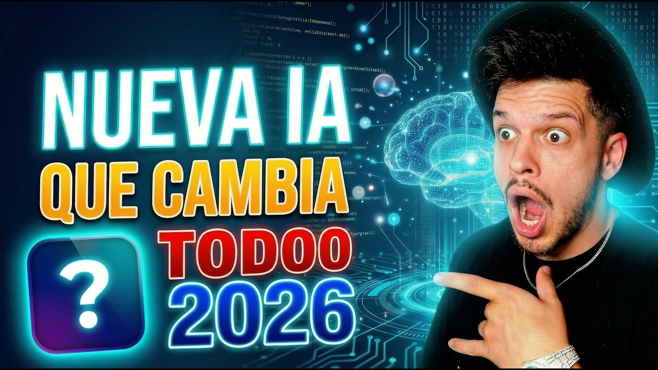 Esta IA Nueva lo Cambia Todo en 2026