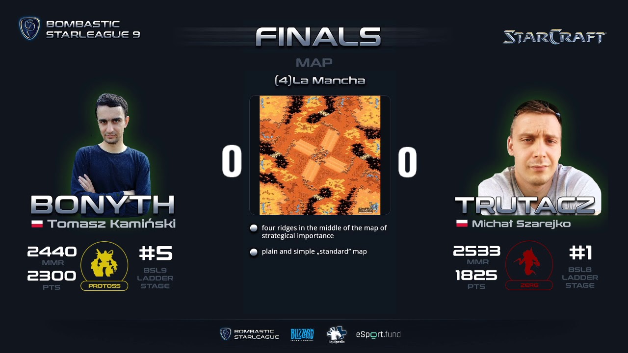 BSL9 Grand Finals - Bonyth vs trutaCz - bo7 + interviews || Bombastic StarLeague Season 9 || !Patreo