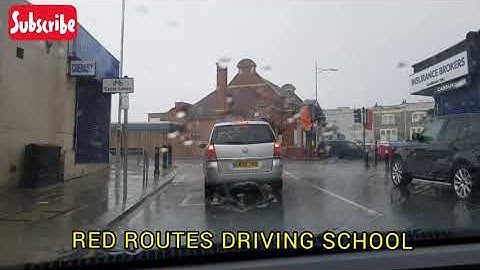 Driving Test in bad weather/How to drive in bad weather / uk 2020