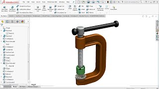 Clamp Modeling - Solidworks Tutorial
