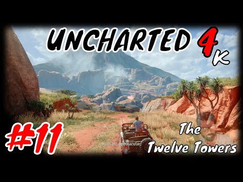 DRIVING IN THE MUD - Uncharted4: A Thief's End 4k Playthrough Part 11