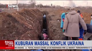 Puluhan Jasad Korban Perang Dikuburkan Massal di Kota Mariupol, Ukraina #iNewsSore 11/03