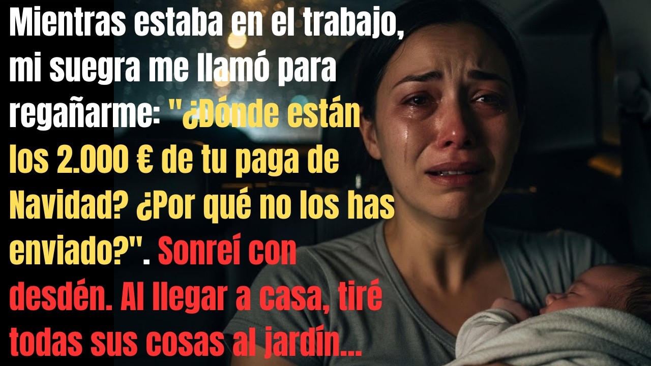 👶😡 Mi esposo me echó 10 días después de dar a luz. Papá me hizo una pregunta y me derrumbé. 😭