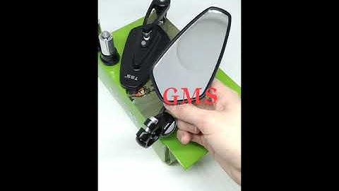 Spion Bar End Oval Tss Import Mirror Putih Model Rizoma Universal Motor