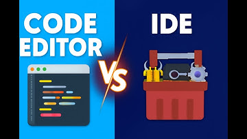 Difference between a Code Editor and an IDE?