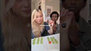 My boyfriend is too shy to play this game… #kisskissbomb #couple #couplestrend #boyfriend #kiss