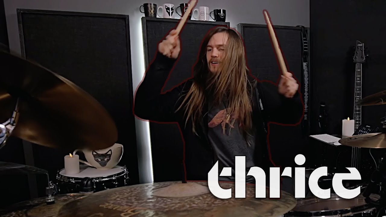 THRICE SCAVENGERS Drum Cover (Drumless Version)