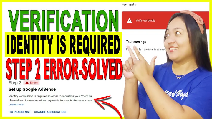 IDENTITY VERIFICATION IS REQUIRED IN ORDER TO MONETIZED YOUR YOUTUBE CHANNEL 2021