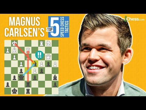 Replying to @High IQ Chess Magnus Uses Brilliant Tactics To Beat