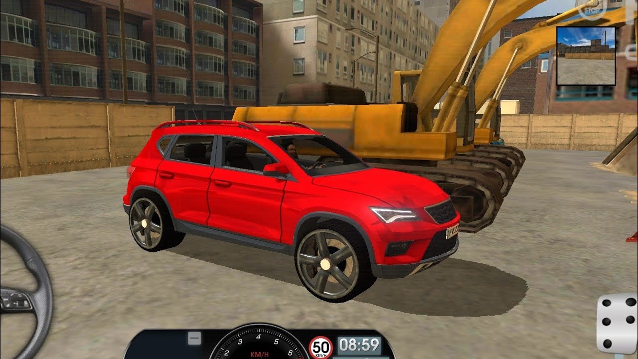 SEAT ATECA Realistic free ride driving driving school simulator gameplay 