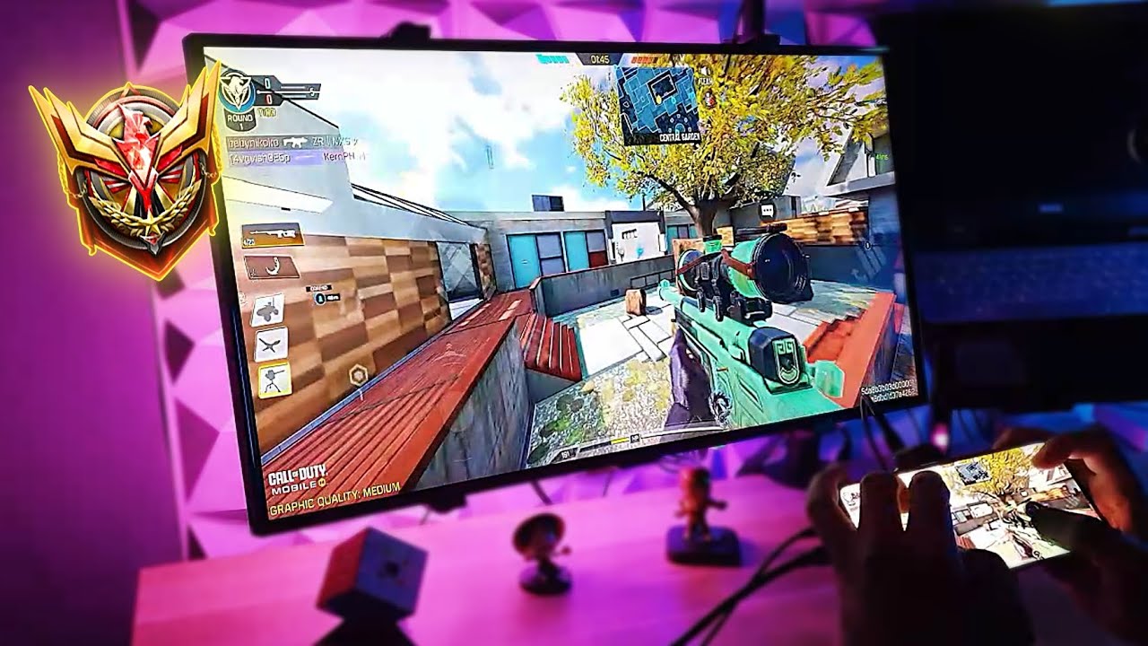 SNIPER 5 FINGER CLAW HANDCAM POV 🔥 COD Mobile Satisfying SNIPER Gameplay...🎮🎶