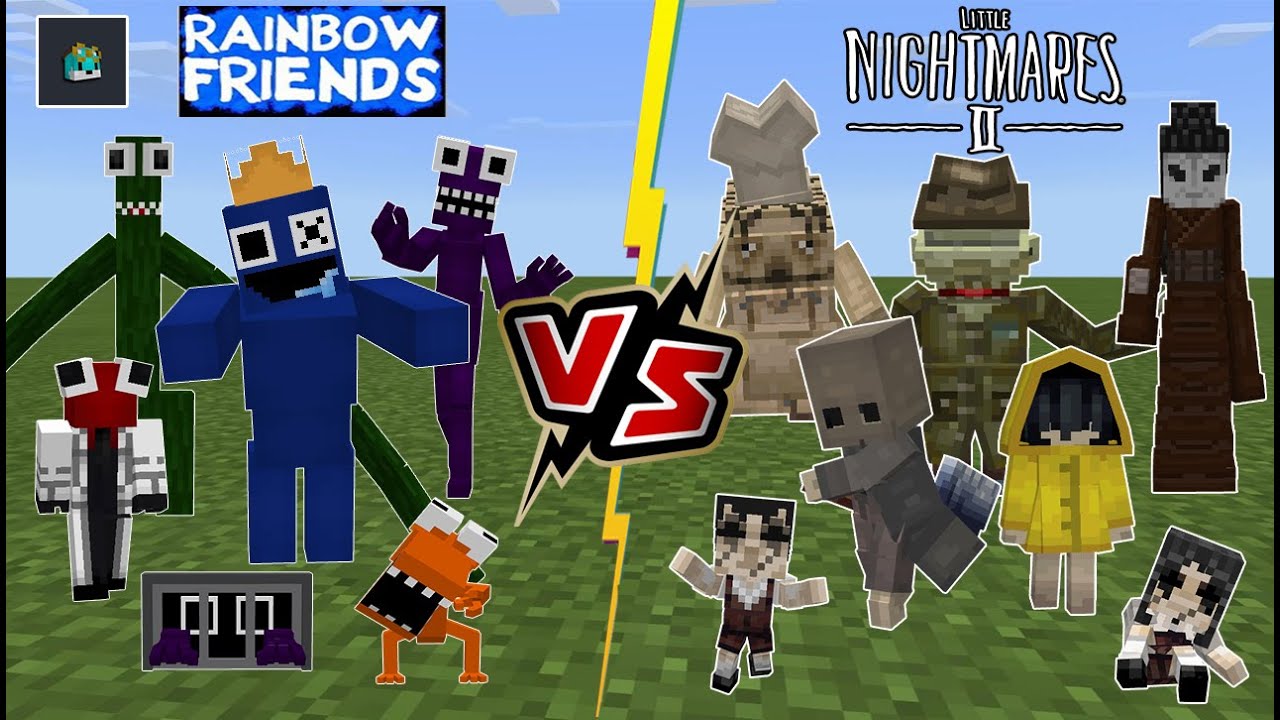 Roblox Rainbow Friends VS Little Nightmares 2