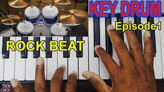 Key Drum Episode 1| Lesson 1,2,3,4 |Keyboard Drumming |Music Production |Beat Making| Indian Solfege