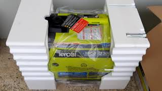 Ryobi 2300 watt (mi segundo generador, que trae la caja y cómo funciona)