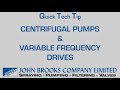 Centrifugal pumps  variable frequency drives by john brooks company